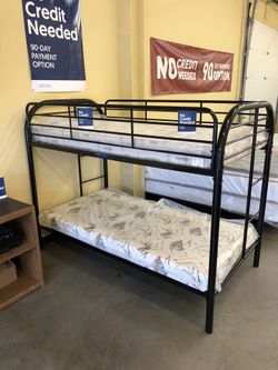 Bunk bed with Mattresses