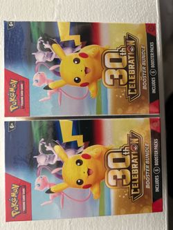 Pokemon 30th Booster packs