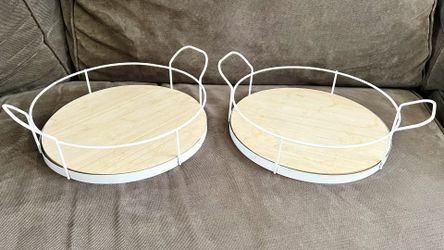 Set of 2 trays 