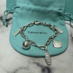 TIFFANY & Co. 1837 Elements Charm Bracelet