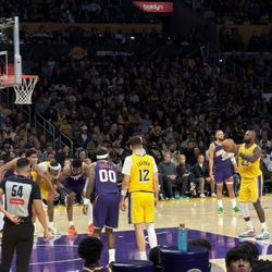 LA Lakers vs. San Antonio Spurs 12/10 NBA Cup Quarterfinal Lower Level Floor Section 103