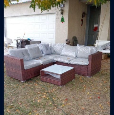 L-shaped Patio Sofa And Brand New Patio Couch Outdoor Couch Outdoor Sofa Patio Set ππππ