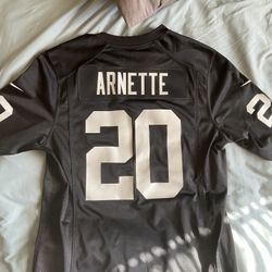 NFL On Field Replica Raiders Jersey: Damon Arnette 