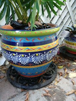 SPANISH CERAMIC PLANTER