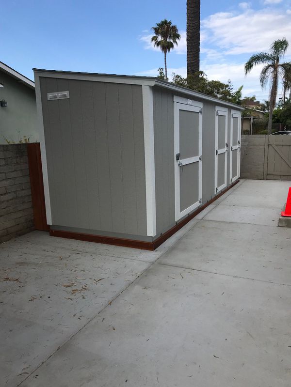 custom tuff shed lean-to style sheds for sale in escondido