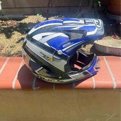 2XL HJC dirt bike helmet