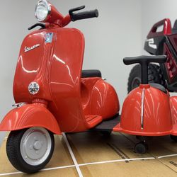 12V Kids Ride on Licensed Vespa