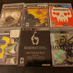 Sony PS3 Lot Of 11 Games