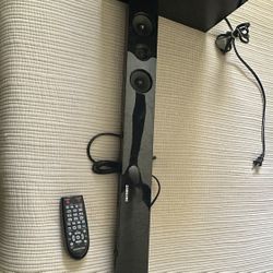 Samsung Sound Bar And Subwoofer 