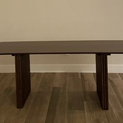 Modern Walnut Dining Table 