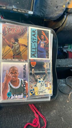 Shaquille basketball cards