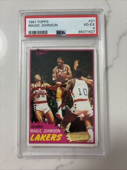 1981 Topps Magic Johnson