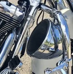 6.5” Chrome Speaker Pods For Harley