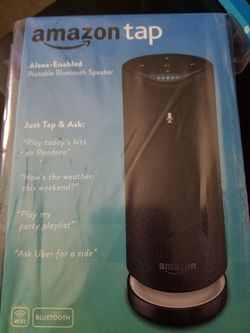 Amazon Tap - Portable Bluetooth Speaker.