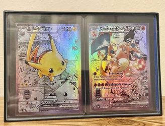 Pokémon Manga Cards Framed
