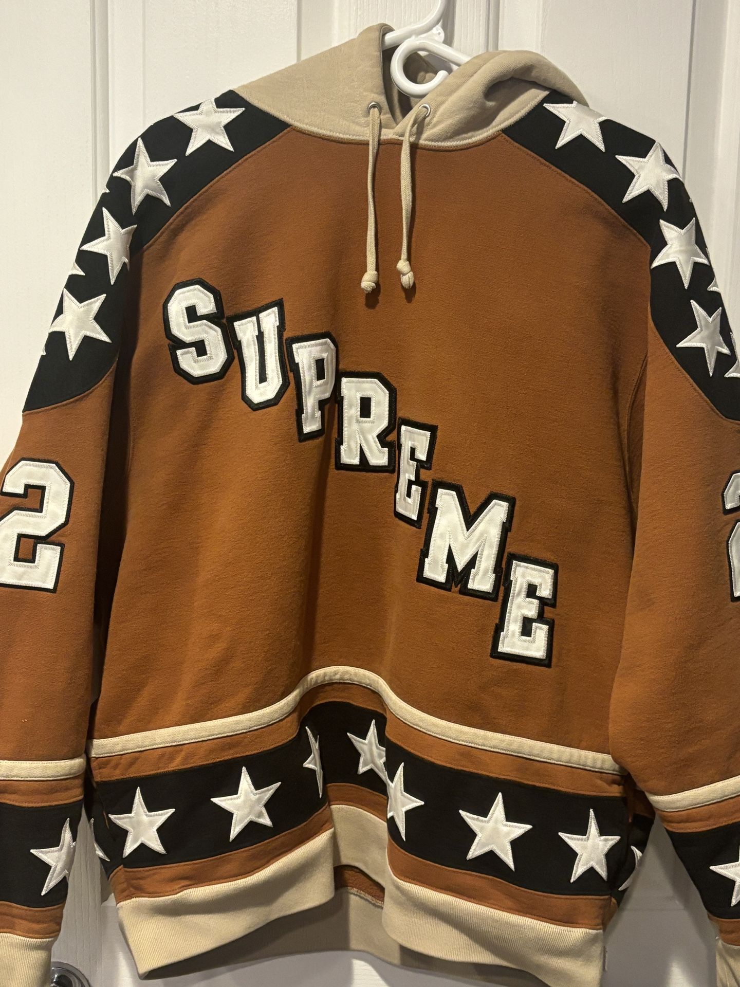 Supreme hockey jersey hoodie (FW22)