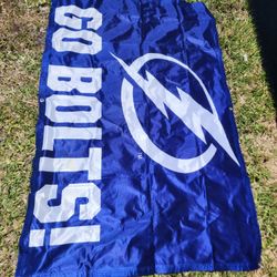 Tampa Bay Lightning Go Bolts Banner