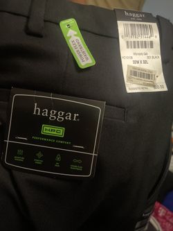 Hagger Black Dress Pants 32x32 New