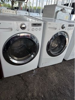 LG washer and dryer set
