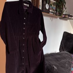 Women’s LL Bean Corduroy Cotton Dress