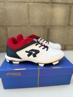 Ringor Fastpitch Softball molded Cleats Women Size 10