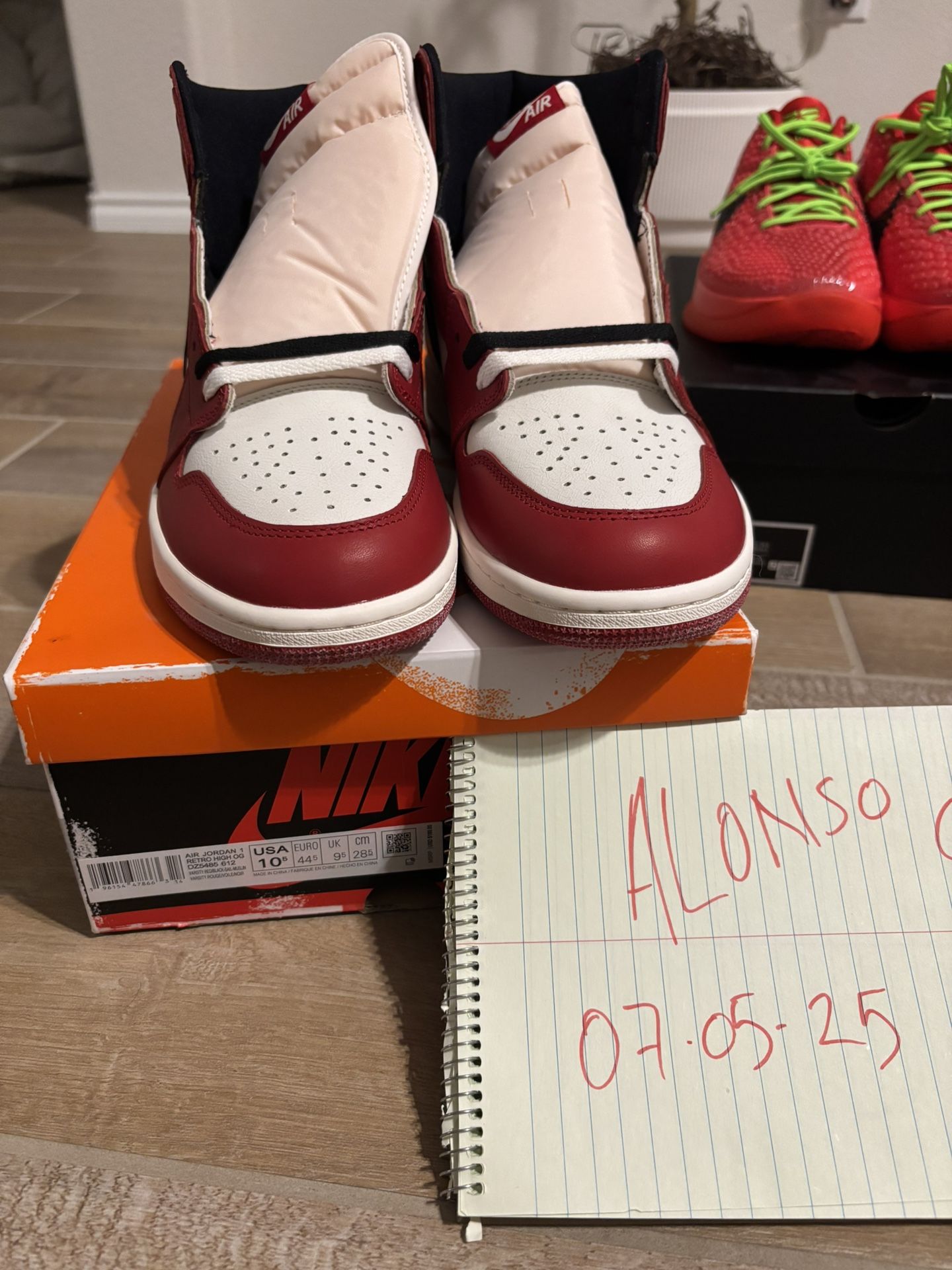 Jordan Lost And Found Sz 10.5