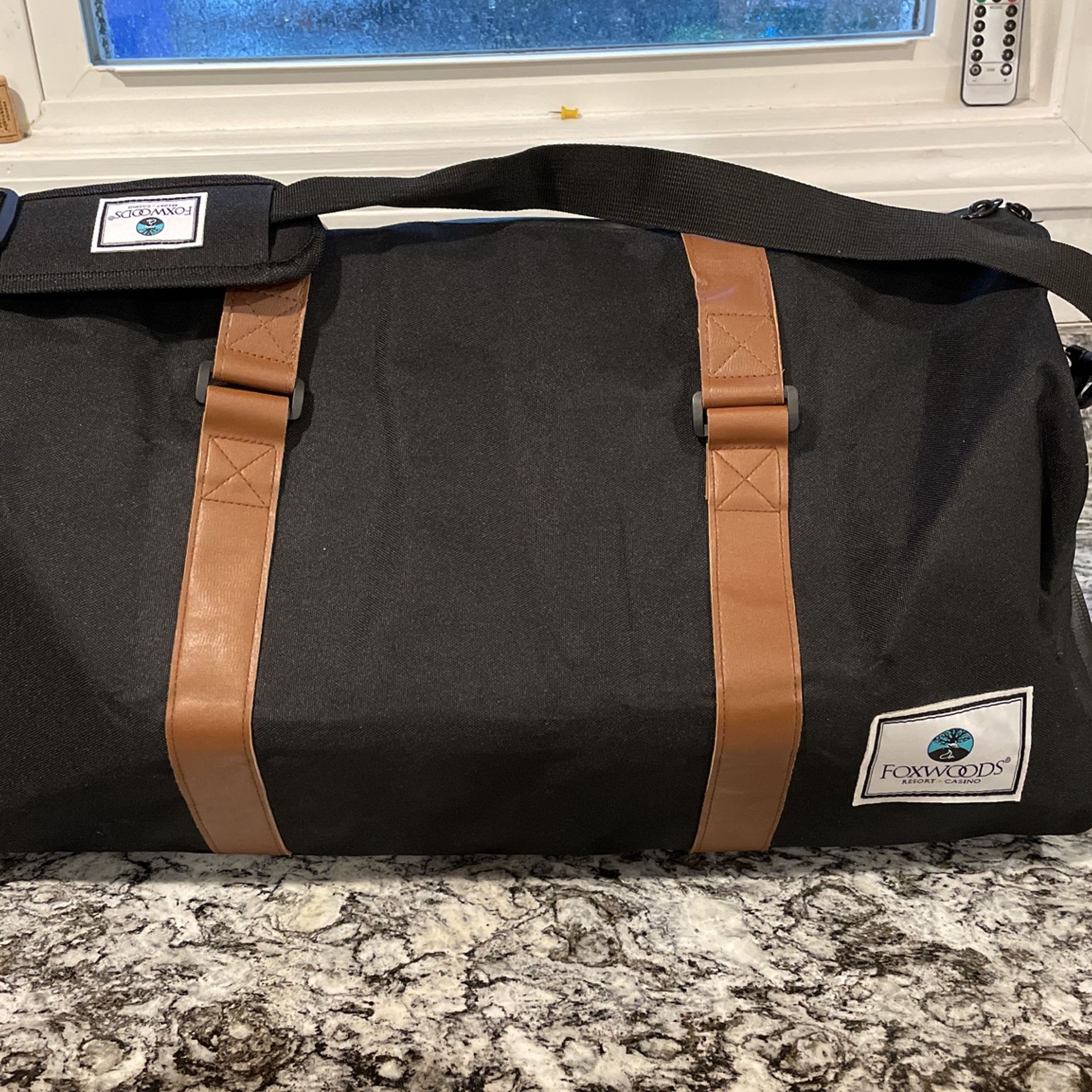 Brand New Foxwoods Duffle Bags Have 2 Bags Never Used $25 Apiece 24” L 14” H 15” D