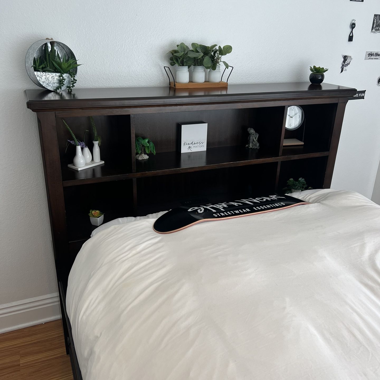 Bedroom Set - Bookcase Bed With Mattress And Chest