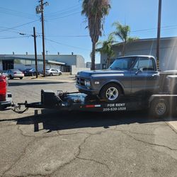 Car Trailer 20ft Straps,winch,ramps