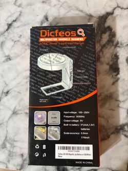 Dicfeos Multifunction Handheld Magnifier
