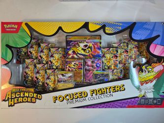 Pokemon Ascended Heros Focused Fighters Premium Collection