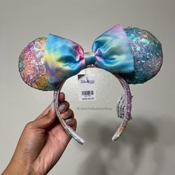 Disney - Pastel Tie Dye/Rainbow Minnie Ears