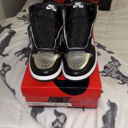 Jordan Retro 1 “silver Toe” Size 7 Women’s/5.5 Men’s 