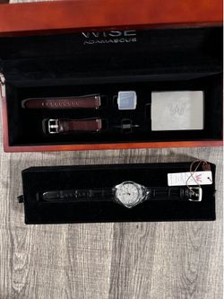 Wise Adamascus AD9M Meteorite Dial Men's 41mm Automatic Wristwatch w/Full Set