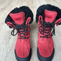 Men’s Red Ugg Butte Boots  Sz 10