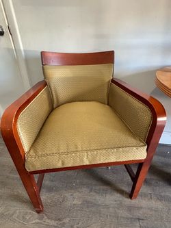 Wood Frame Upholstered Accent Chairs