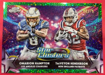 2025 Cosmic Chrome Hampton Henderson RC Star Clusters Green Space Dust /75 SC-3