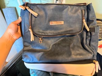 Petunia Pickle Bottom Navy Diaper utility backpack