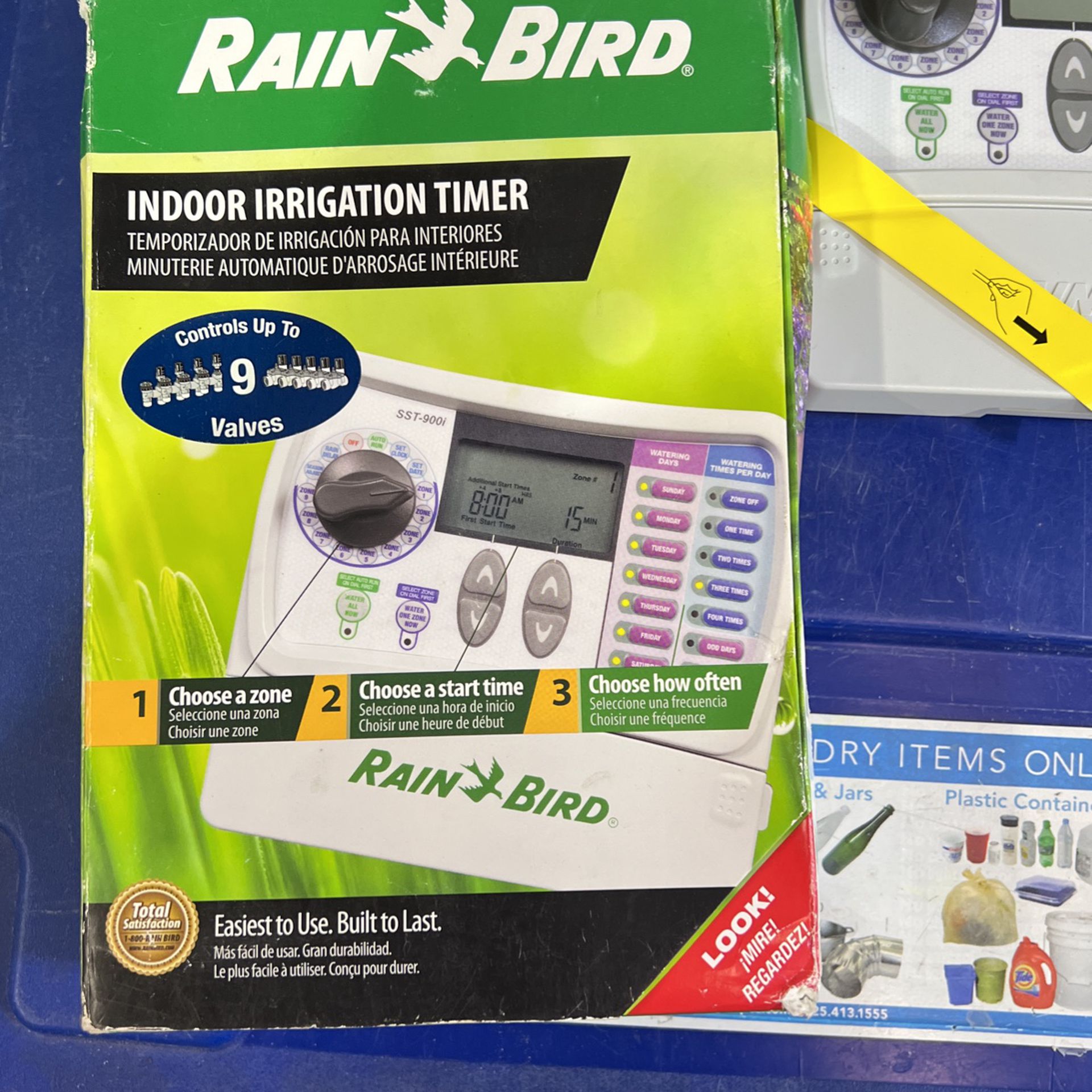 Rain Bird Sprinkler Timer SST-900i 9 Zones