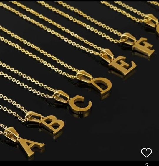 Brand NEW Intial Necklace