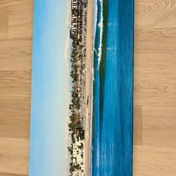 Panoramic Beach Canvas Print – 20" x 72"