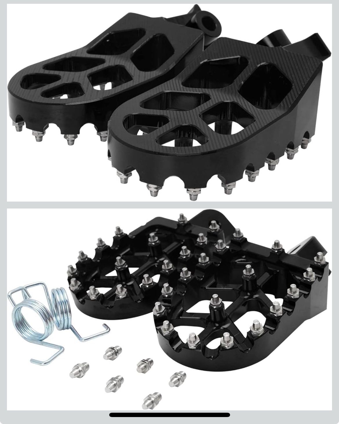 Aluminum Foot Pegs For Tuttio E-bike 