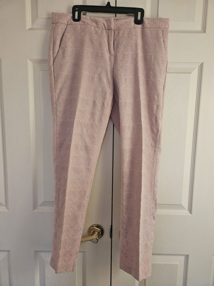 Dress Pants, Blush Pink, Size 8