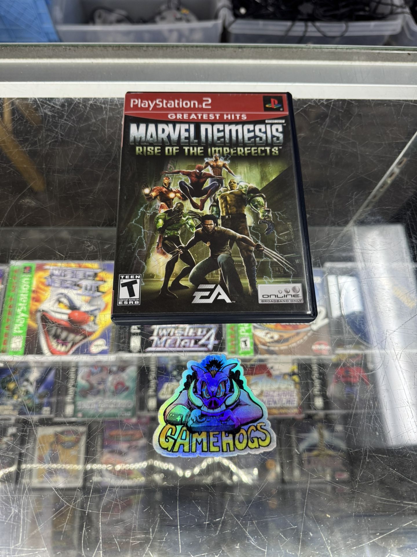 Marvel Nemesis Ps2 $25 Gamehogs 11am-7pm