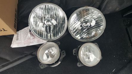 Oem 2014 jeep wrangler headlights and parts