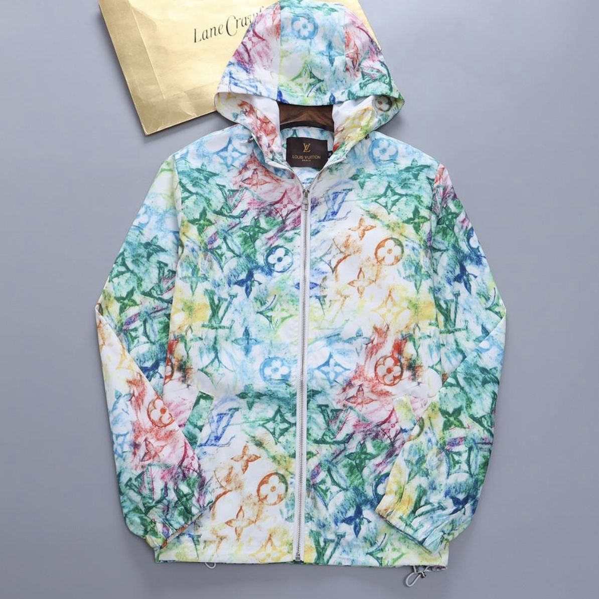 Louis Vuitton Multicolor Lv Pastel Windbreaker 1a8h5k Jacket