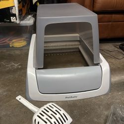 Pet safe automatic cleaner litter box