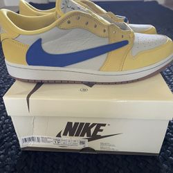 Nike Travis Scott Jordan 1 Canary 