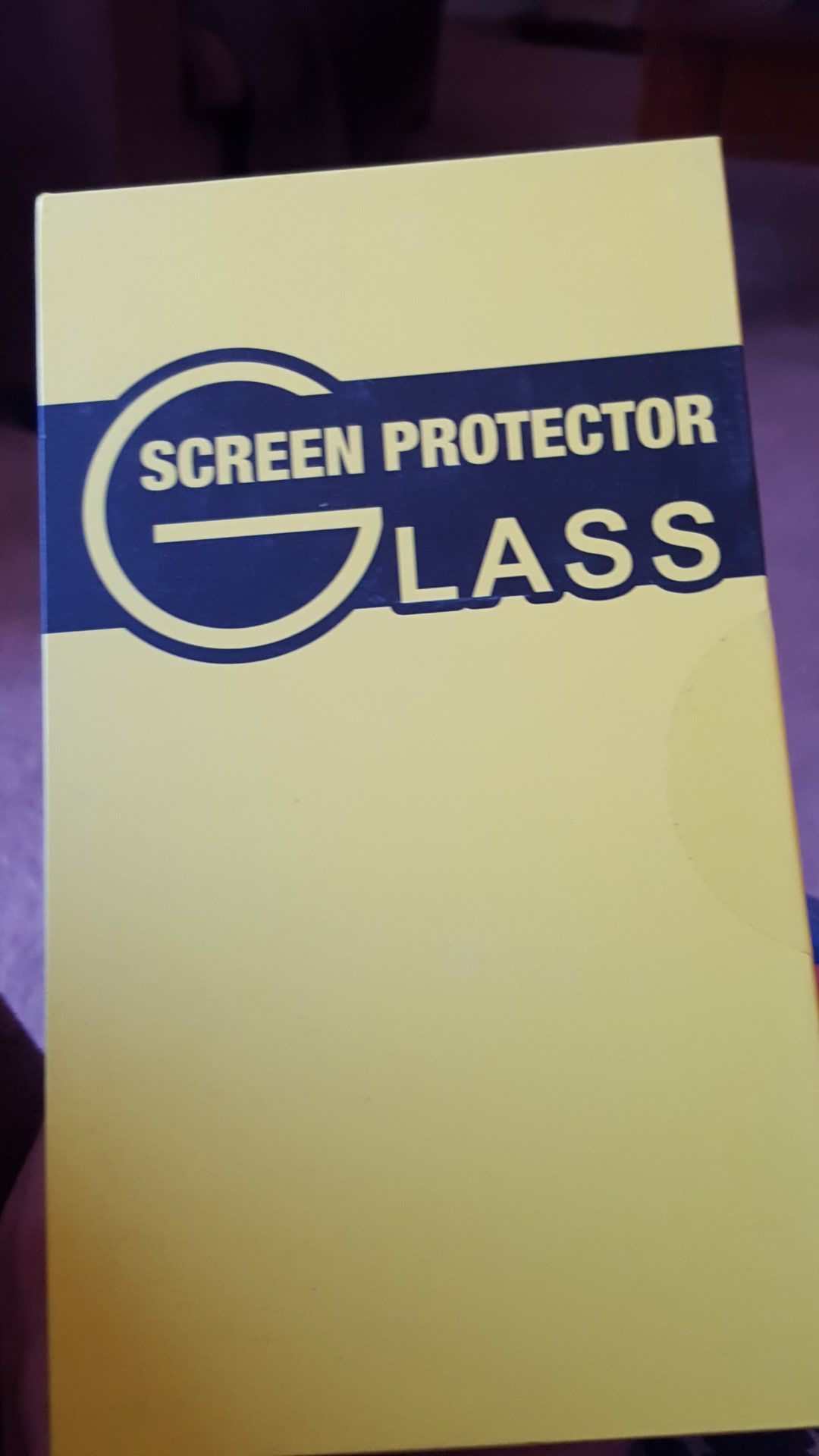 Glass screen protectors