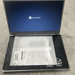 HP Chromebook 14a-na1010ca (14", Celeron N4500, 4GB RAM, 64GB eMMC) It’s brand new no box